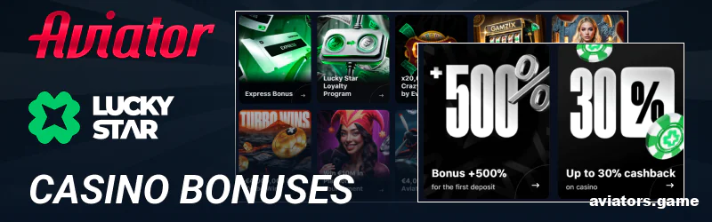 Promotions and bonuses at Lucky Star Aviator for Indian players